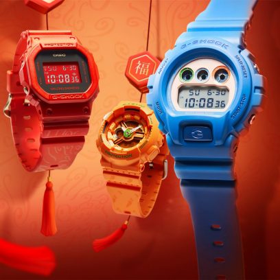 从左至右：DW-5600MTSS22-4PFM、BA-110XMTSS22-4APFM、DW-6900MTSS22-2PFM