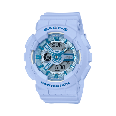 BABY-G BA-110YK-2A 手表 蓝色、浅蓝色 #1