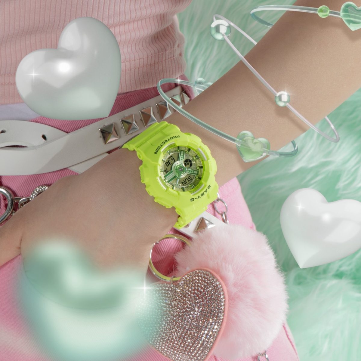 BABY-G BA-110YK-3A 手表 绿色 #2