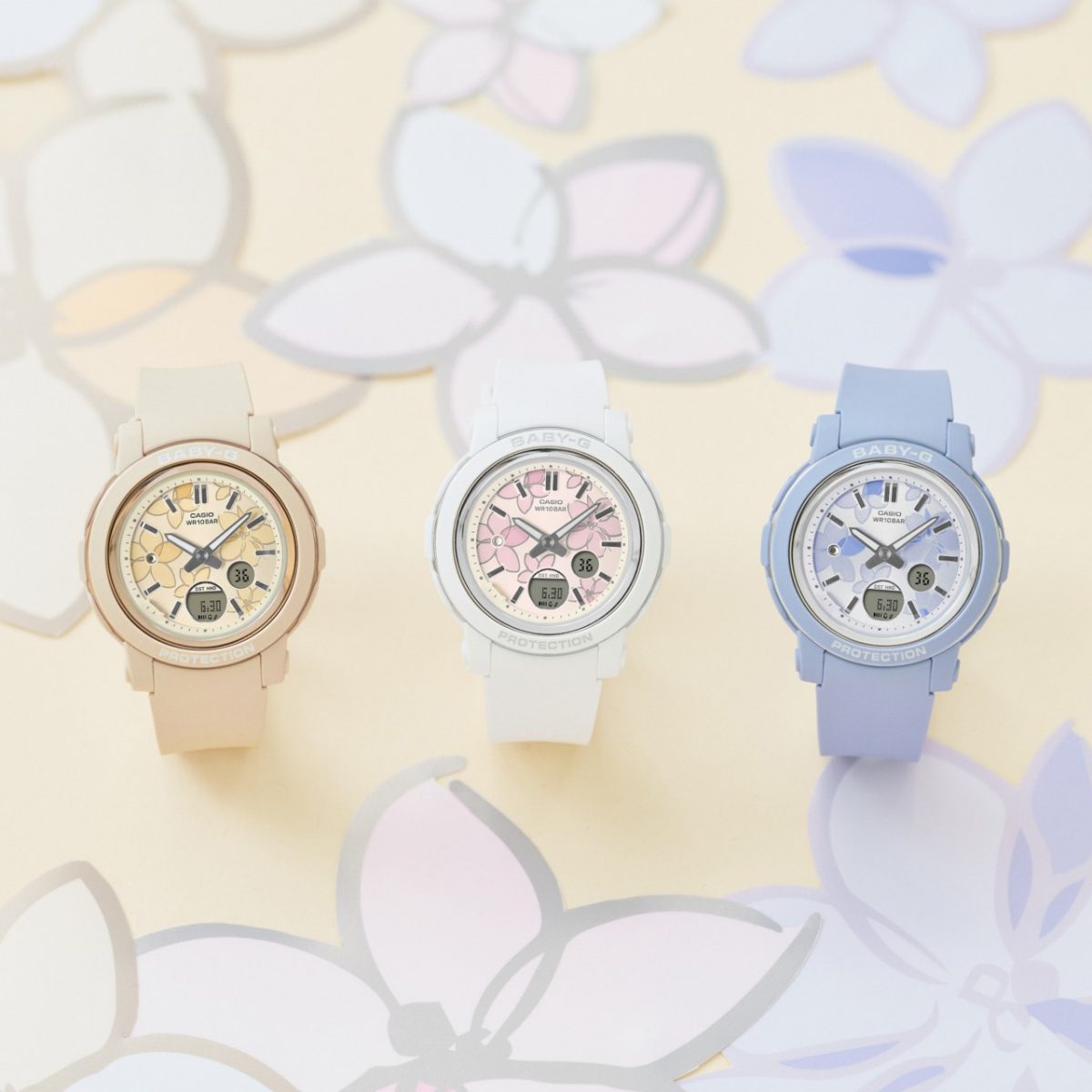 From left: BGA-290FL-4A, BGA-290FL-7A,BGA-290FL-2A #7