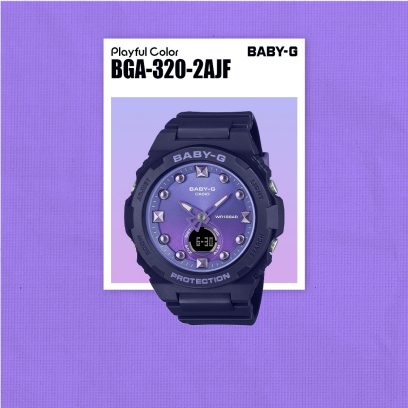 BABY-G BGA-320-2A 手表 蓝色、浅蓝色 #5