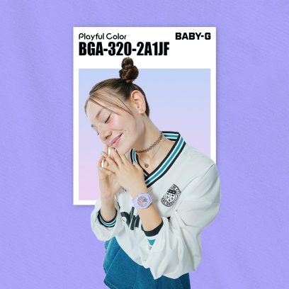 BABY-G BGA-320-2A1 手表 蓝色、浅蓝色 #4