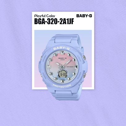 BABY-G BGA-320-2A1 手表 蓝色、浅蓝色 #5