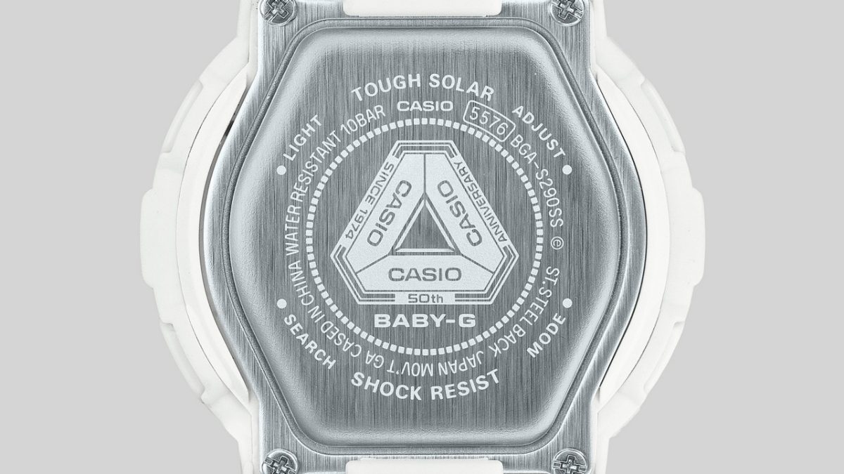  BGA-S290SS-2A 底壳上刻有 50 周年徽标 #4