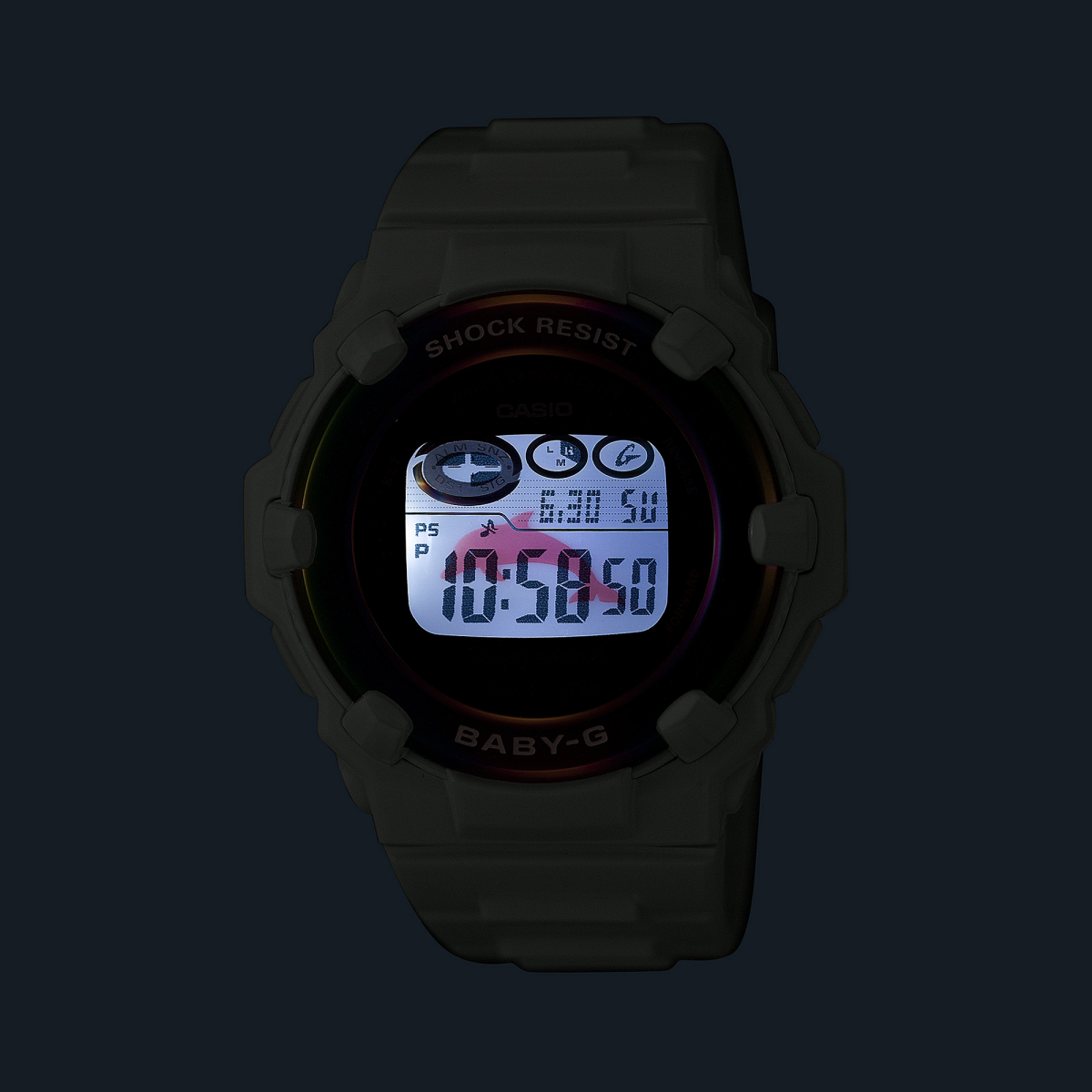 BABY-G BGR-3000UK-7 手表 白色 #3