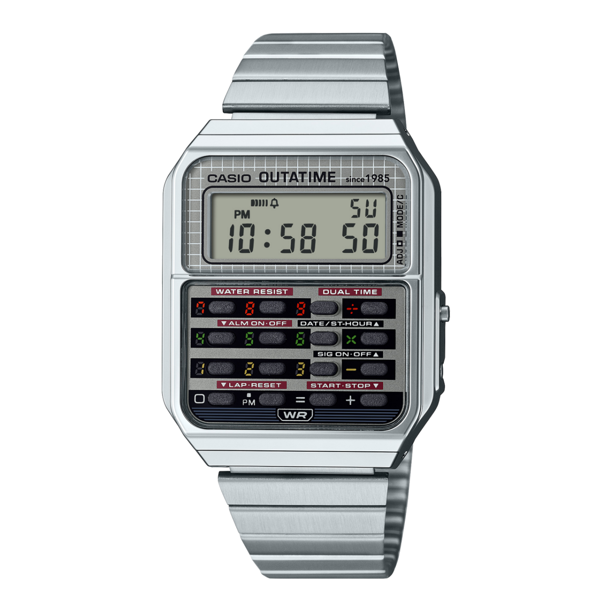 CASIO CA-500WEBF-1A 手表 银色 #1
