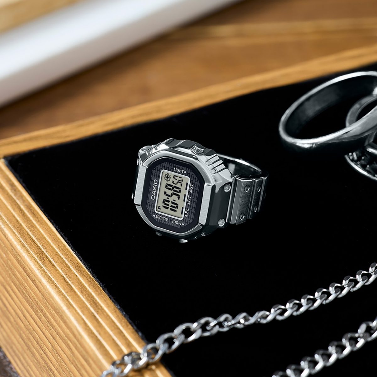 CASIO CRW-001-1 手表 银色 #11