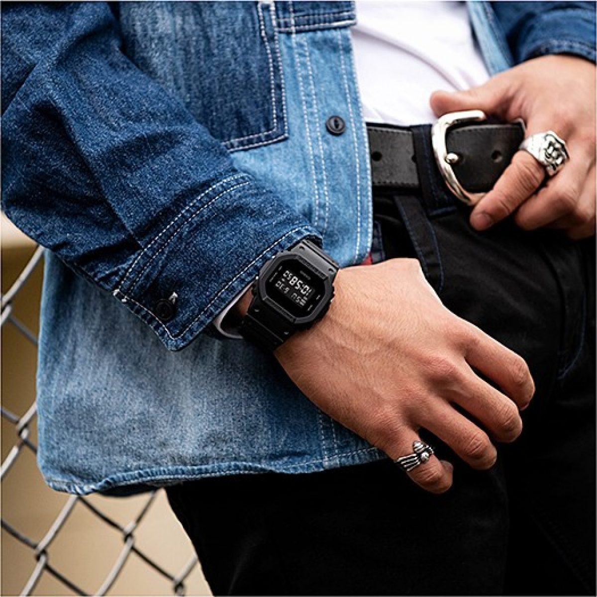 G-SHOCK DW-5600BB-1 手表 黑色 #3