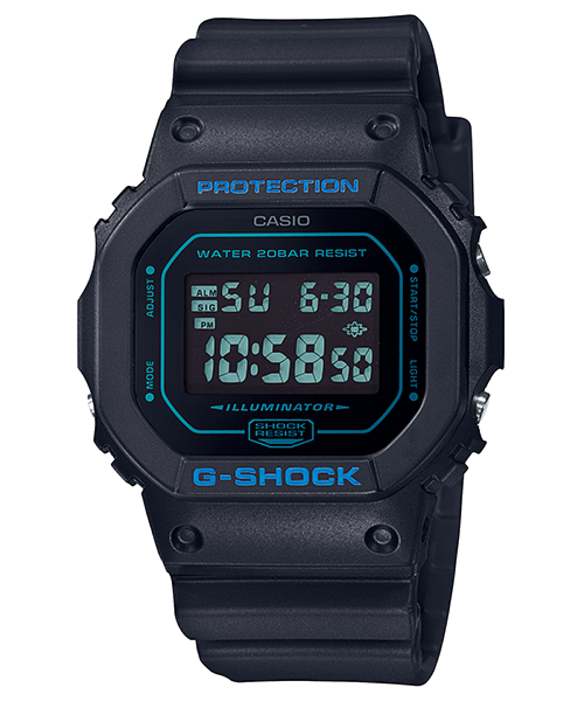 G-SHOCK DW-5600BBM-1 手表  #1