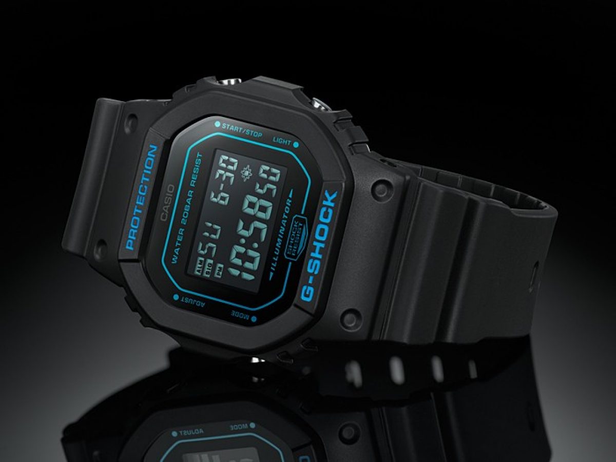 G-SHOCK DW-5600BBM-1 手表  #2