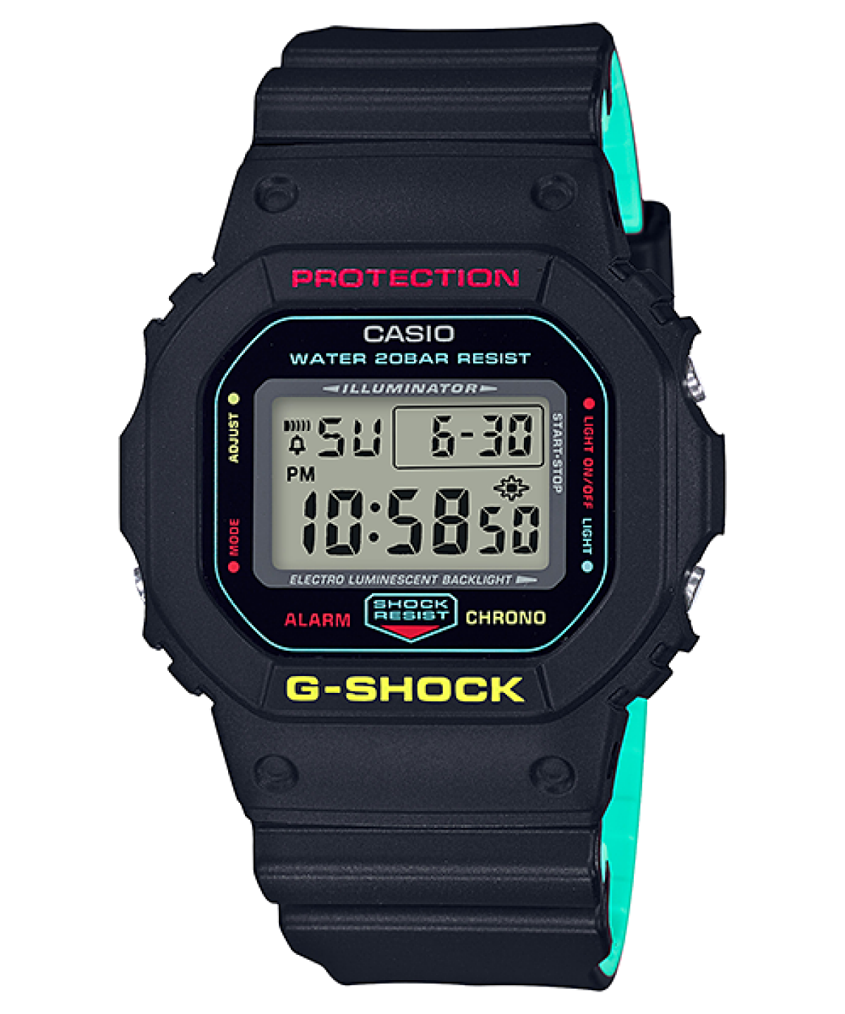 G-SHOCK DW-5600CMB-1 手表  #1