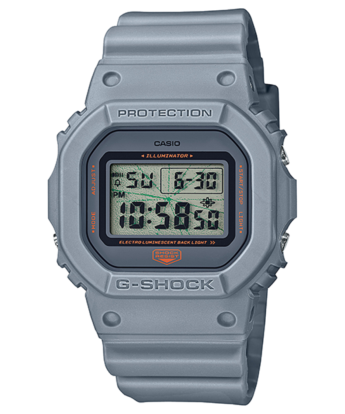 G-SHOCK DW-5600MNT-8 手表 灰色 #1