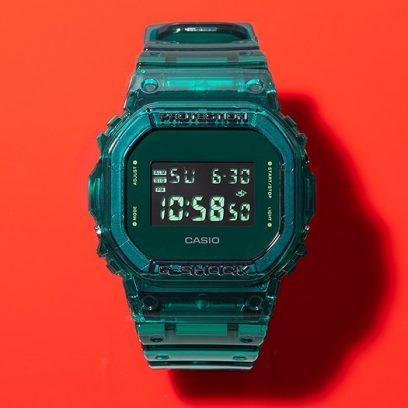 G-SHOCK DW-5600SB-3 手表 绿色 #4