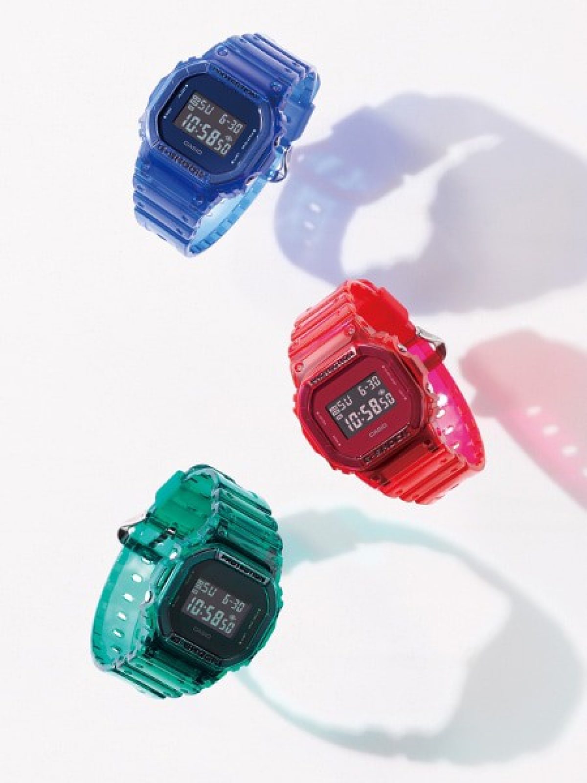 G-SHOCK DW-5600SB-3 手表 绿色 #2