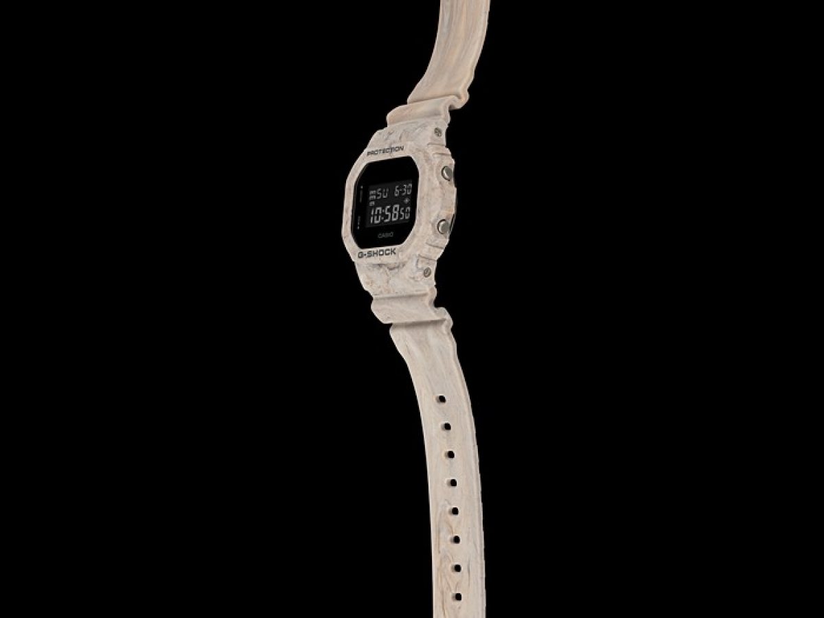 G-SHOCK DW-5600WM-5 手表 米色 #5