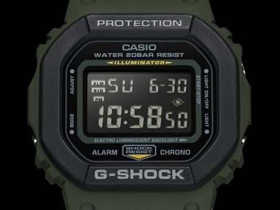 G-SHOCK DW-5610SU-3 手表 黑色 #4