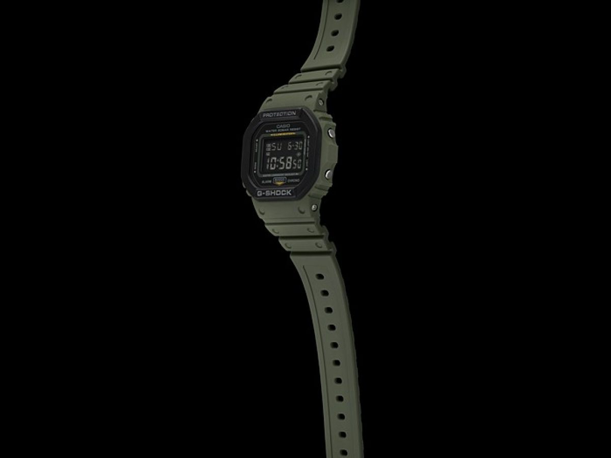 G-SHOCK DW-5610SU-3 手表 黑色 #5