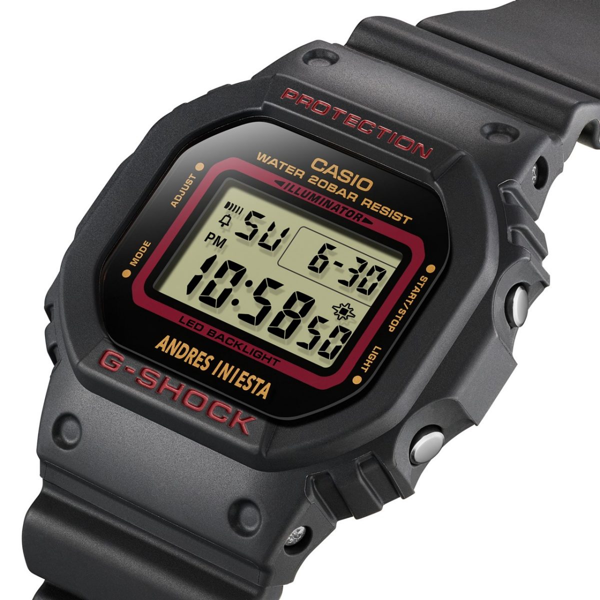 G-SHOCK DW-5600AI-1 手表 黑色 #12