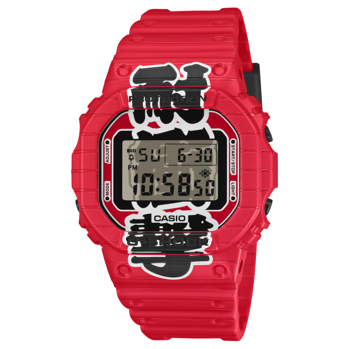G-SHOCK DW-5600AKA-4 手表 红色 #1