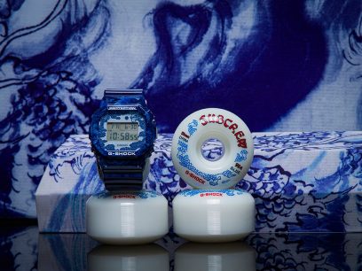 G-SHOCK DW-5600BWP-2PFS 手表 蓝色、浅蓝色 #2