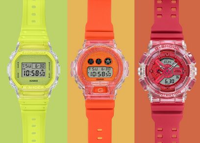 从左至右：DW-5600GL-9、DW-6900GL-4、GA-110GL-4A #7