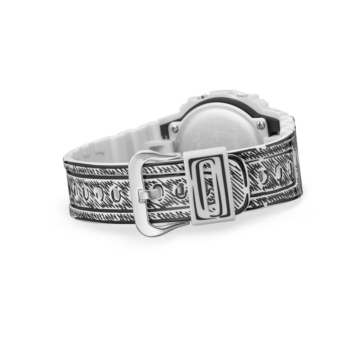 G-SHOCK DW-5600JV-7 手表 白色 #11