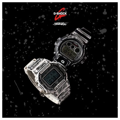 G-SHOCK DW-5600JV-7 手表 白色 #2