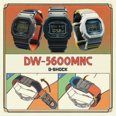 G-SHOCK DW-5600MNC-7A8 手表 灰色 #9