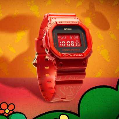 G-SHOCK DW-5600MTSS22-4PFM 手表 红色 #9
