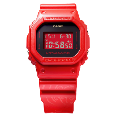 G-SHOCK DW-5600MTSS22-4PFM 手表 红色 #1