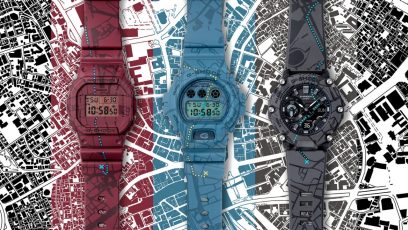 从左至右：DW-5600SBY-4、DW-6900SBY-2、GA-2200SBY-8A