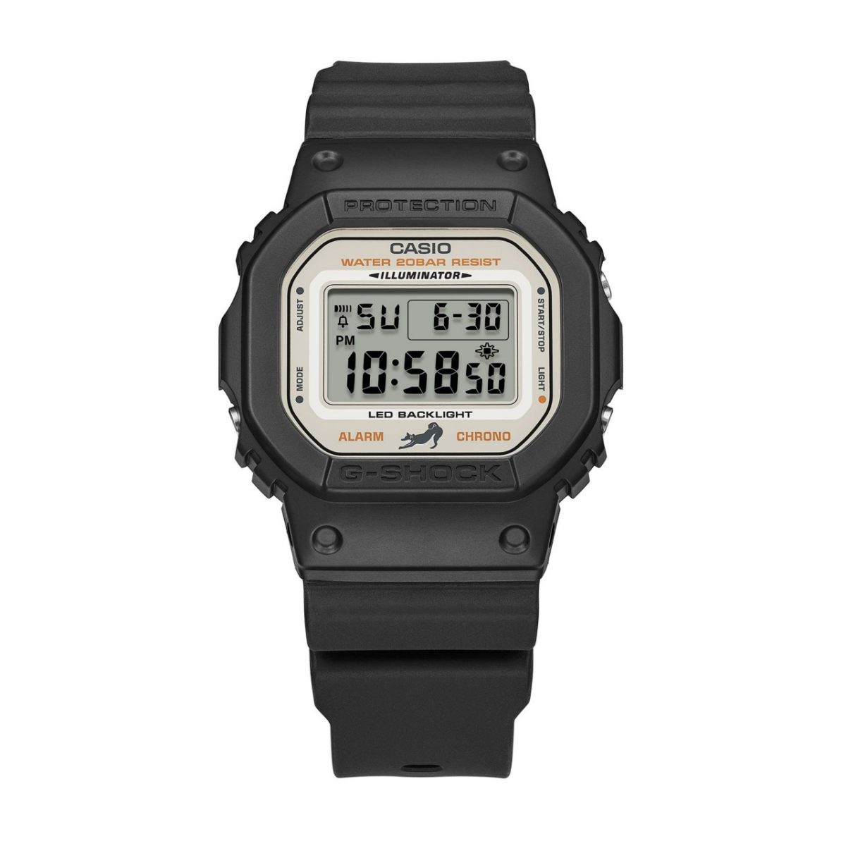 G-SHOCK DW-5600SHB-1 手表 黑色 #8