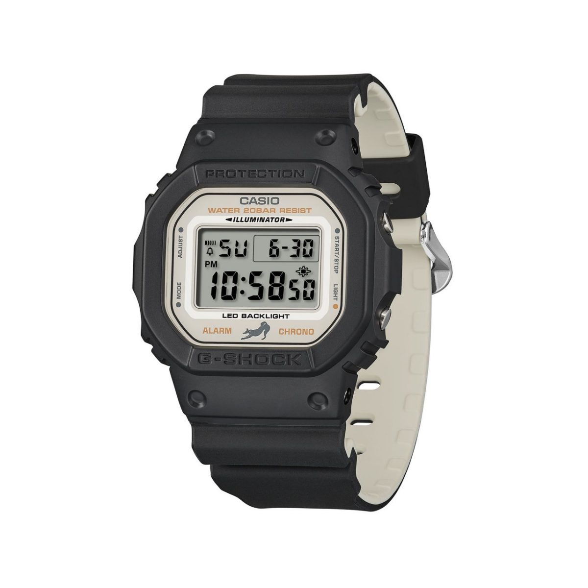 G-SHOCK DW-5600SHB-1 手表 黑色 #9