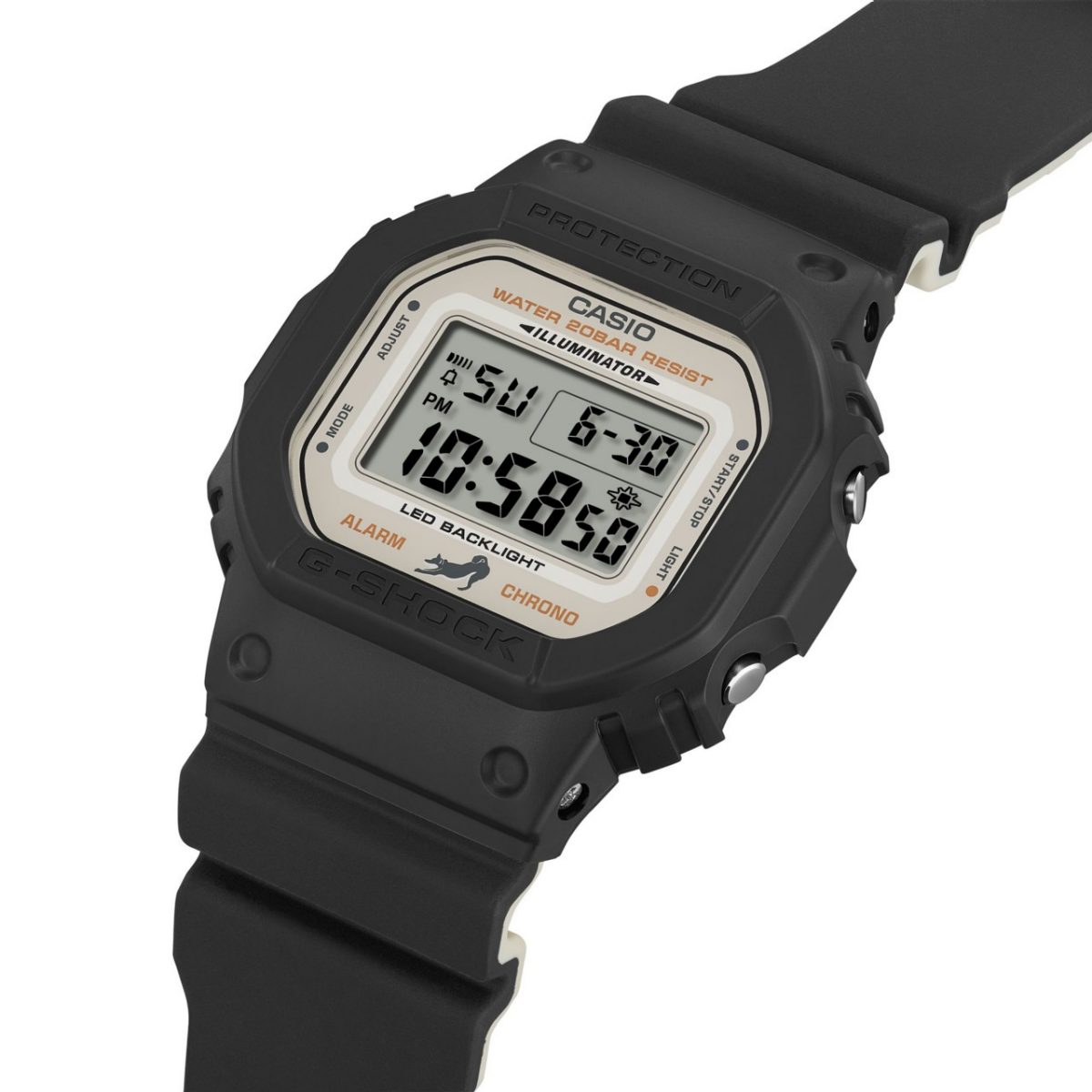 G-SHOCK DW-5600SHB-1 手表 黑色 #12