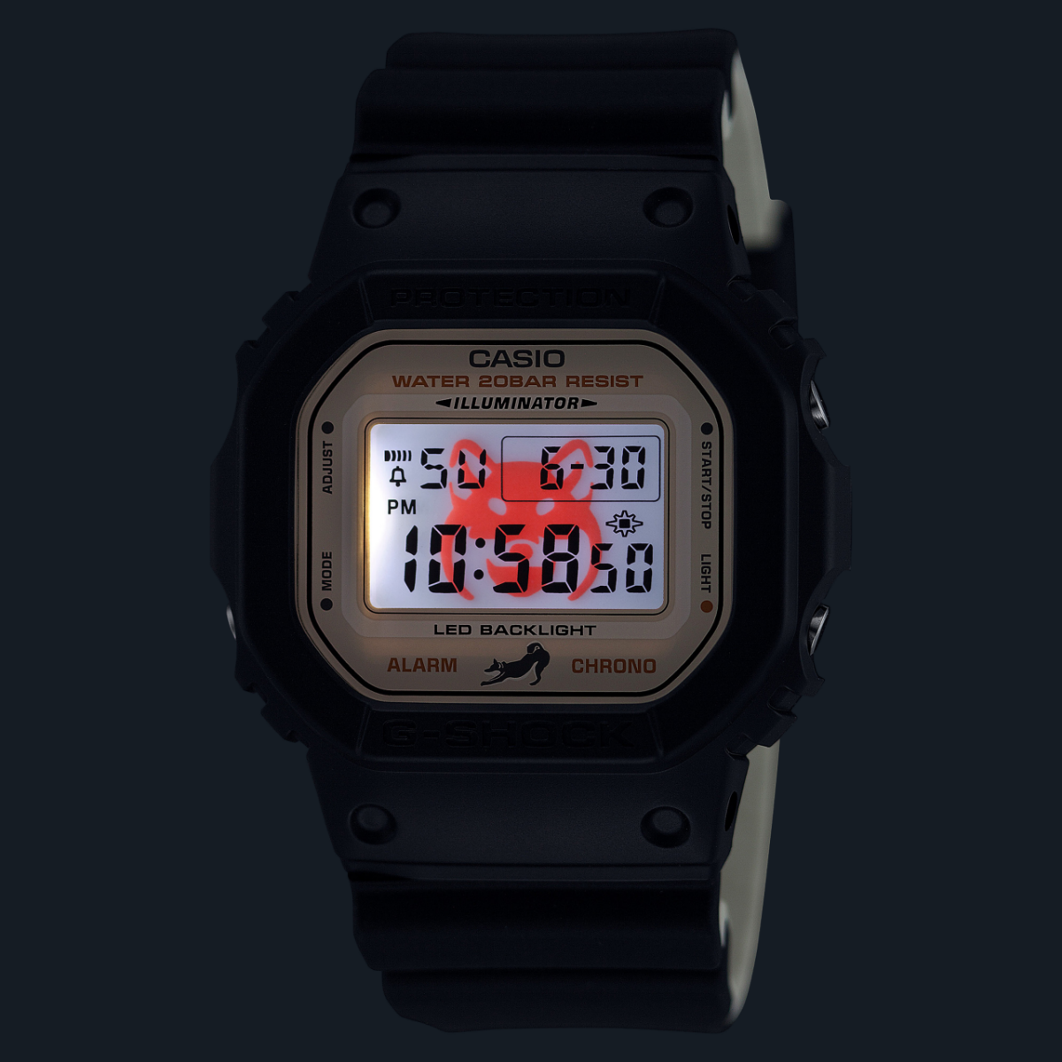DW-5600SHB-1 LED 照明 #5