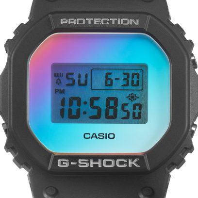 G-SHOCK DW-5600SR-1PRT 手表 黑色 #4