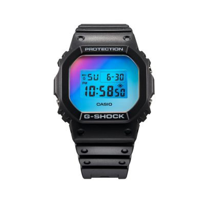 G-SHOCK DW-5600SR-1PRT 手表 黑色 #9