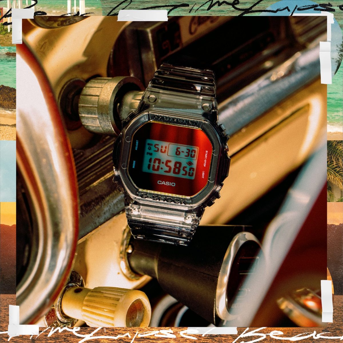 G-SHOCK DW-5600TLS-8 手表 灰色 #4