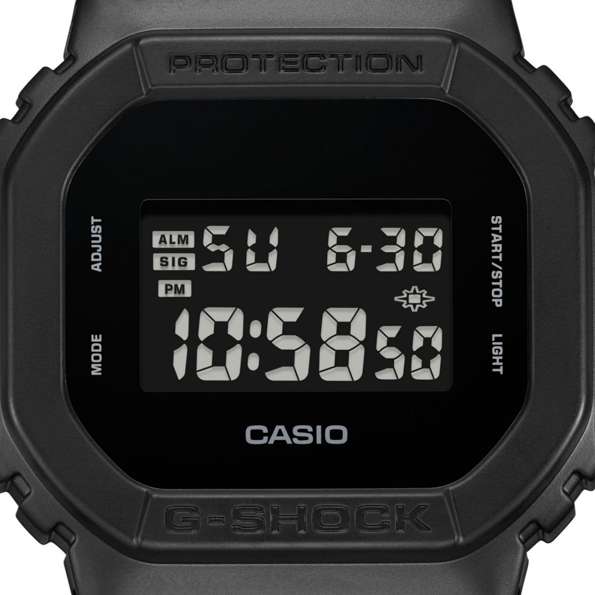 G-SHOCK DW-5600UBB-1 手表 黑色 #4