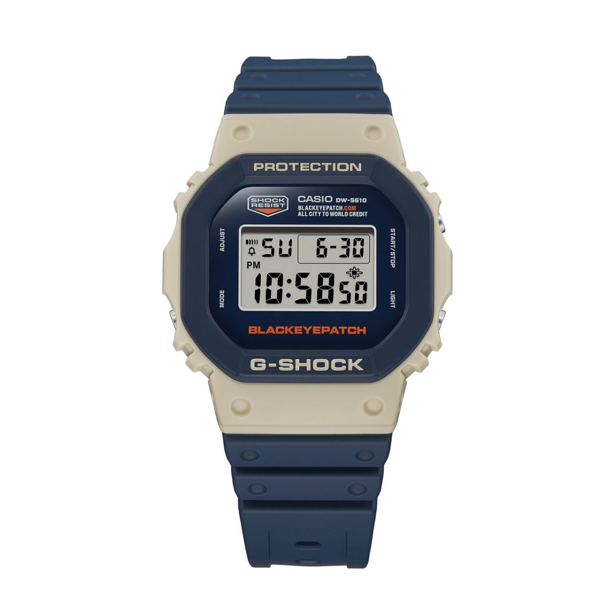 G-SHOCK DW-5610BEP-2 手表 海军蓝 #3