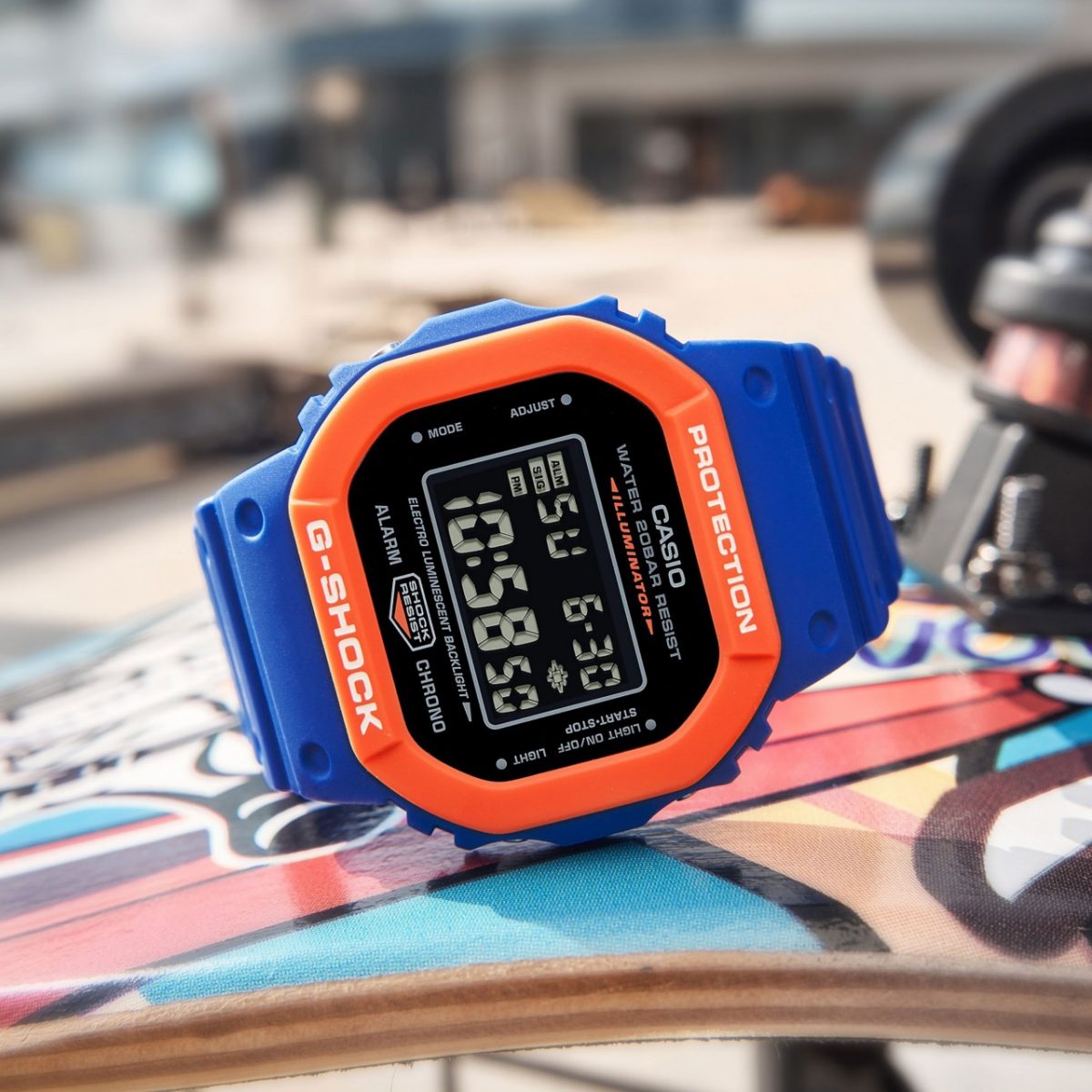 G-SHOCK DW-5610SC-2 手表 橙色 #4