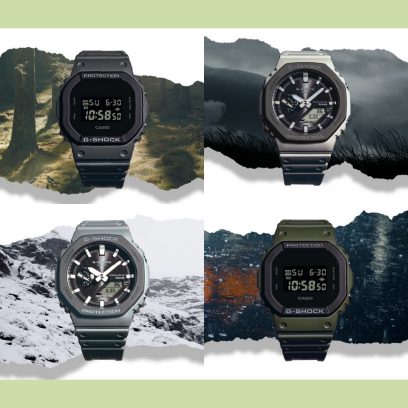从右上角顺时针：GA-B2100LUU-5A、DW-5610UU-3、GA-B2100LUU-8A、DW-5610UU-8 #7