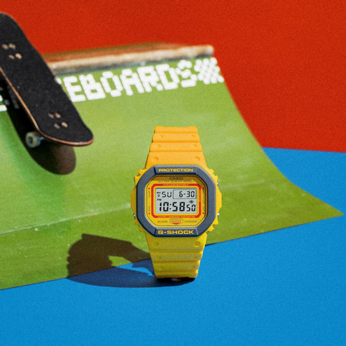 G-SHOCK DW-5610Y-9 手表 灰色 #2