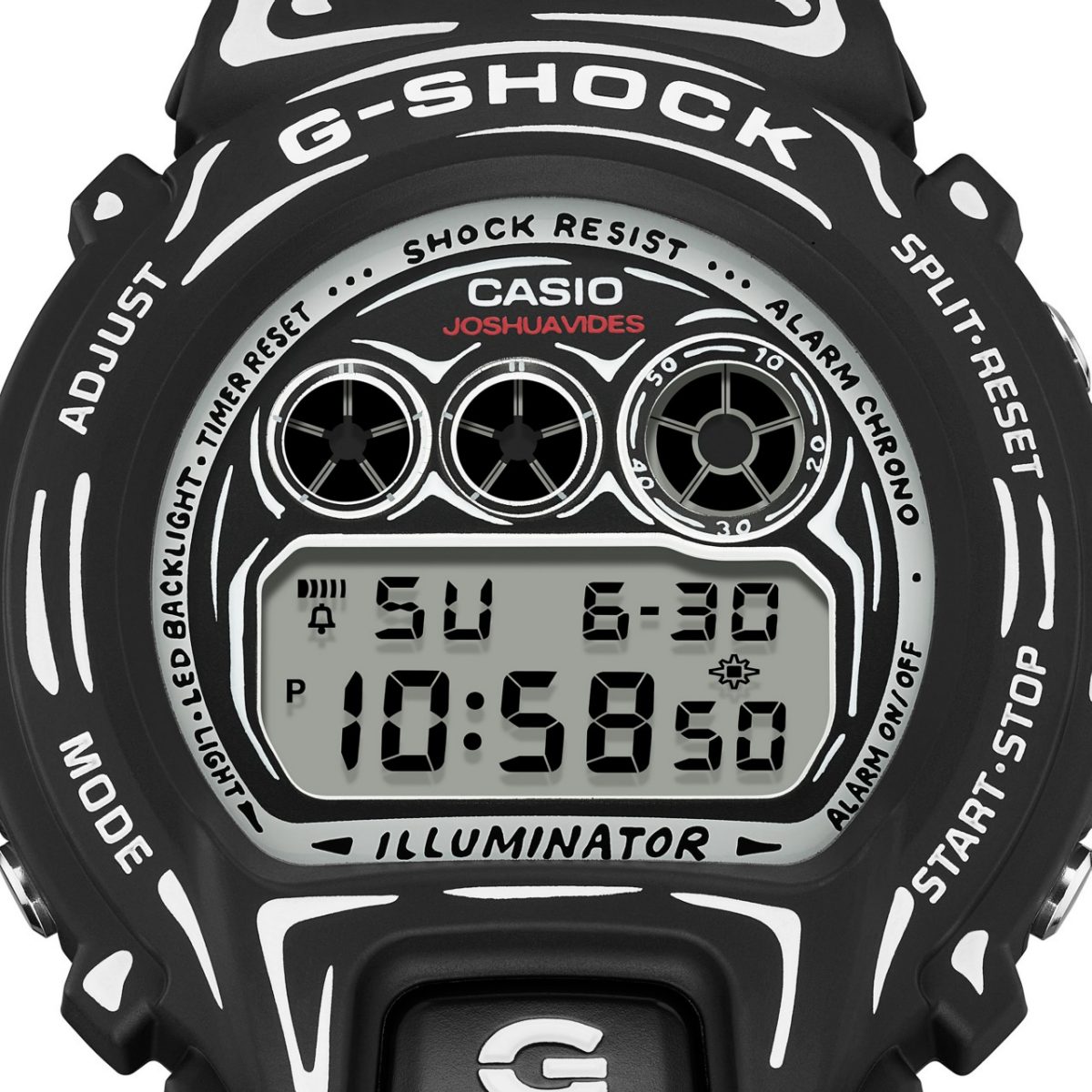 G-SHOCK DW-6900JV-1 手表 黑色 #9