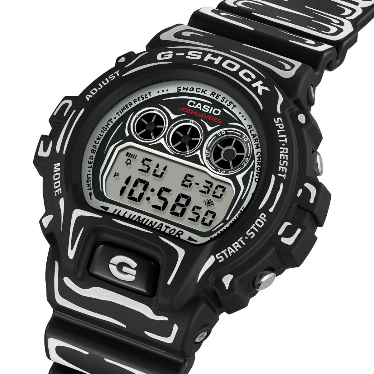 G-SHOCK DW-6900JV-1 手表 黑色 #10