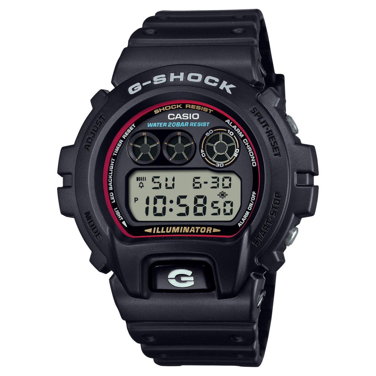 G-SHOCK DW-6900RL-1 手表 黑色 #1