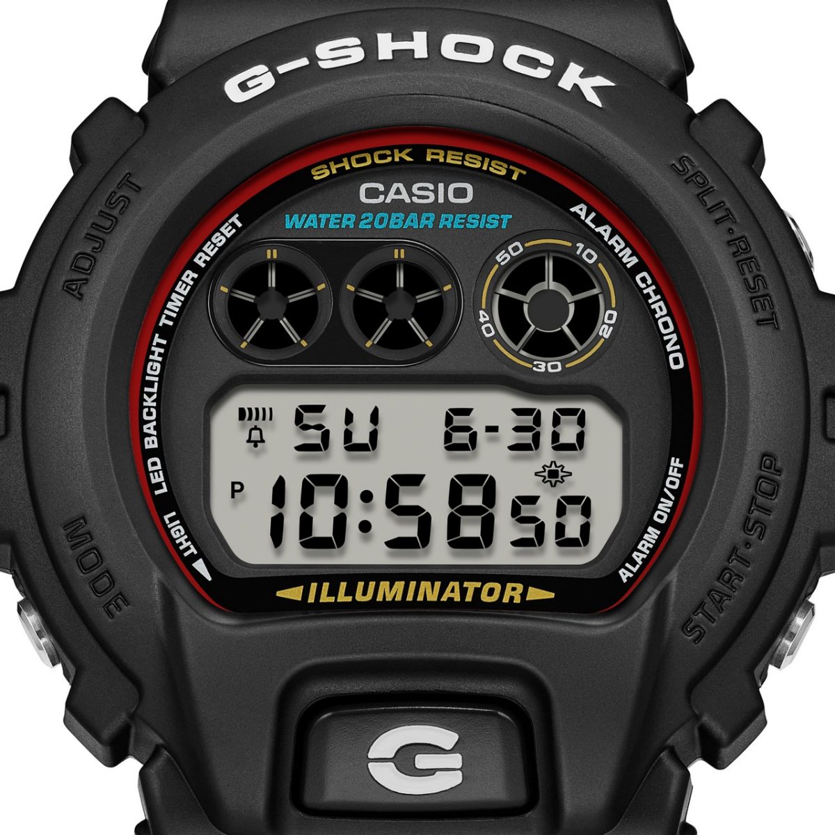 G-SHOCK DW-6900RL-1 手表 黑色 #4
