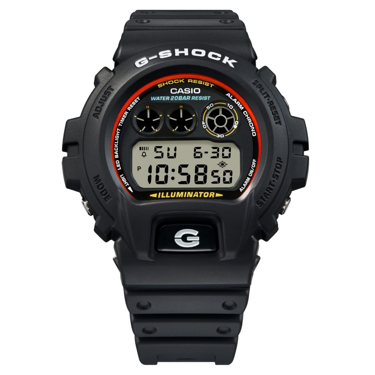 G-SHOCK DW-6900RL-1 手表 黑色 #7