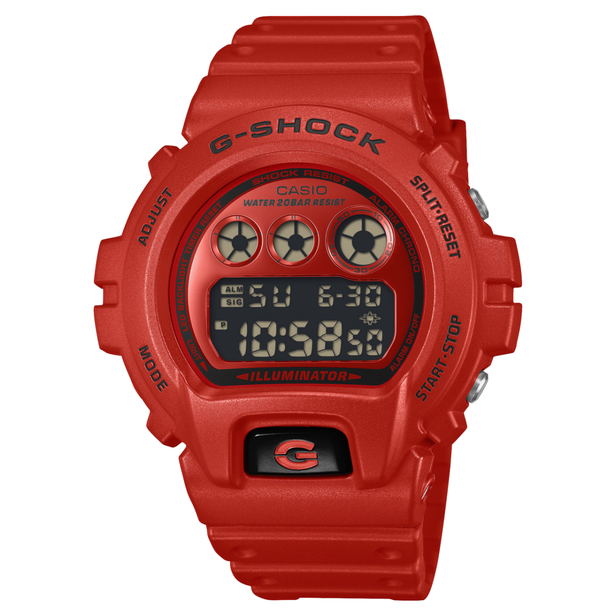 G-SHOCK DW-6900RRB-4 手表 红色 #1