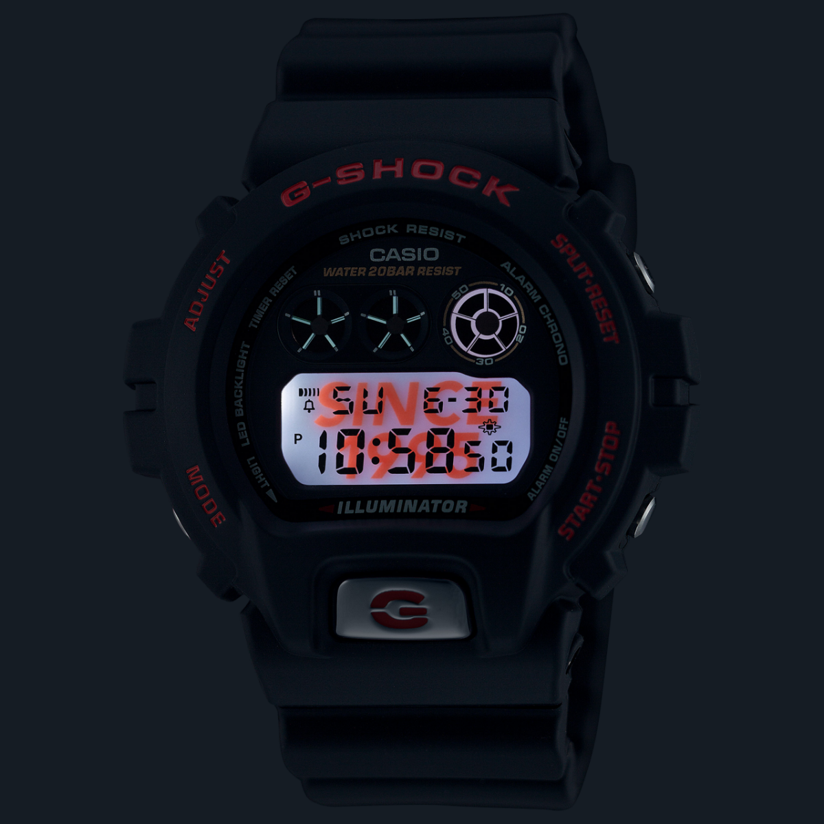 DW-6900TR-1 30周年纪念款背光灯设计 #5